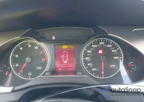 2012 Audi A4 2.0T Premium z USA, uszkodzony, nr VIN WAUAFAFLXCA115825